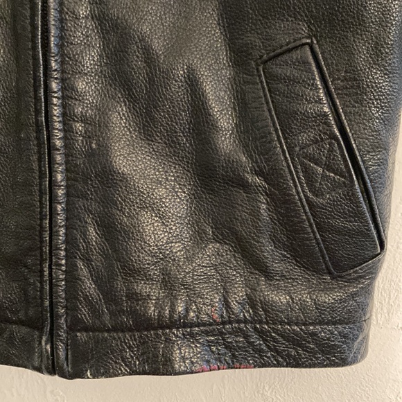 Authentic Gap Fine Leather XXS Kids Jacket - Picture 7 of 12